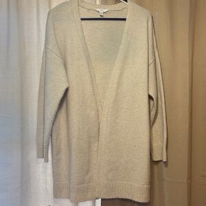 Time and Tru Women's Beige Cardigan Sweater